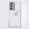 Graphic Valentine Phone Case For Samsung S20 Plus S20 Ultra S20 Unique Design Protective Case Shockproof Clear Back Cover Instagram Style