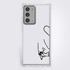 Graphic Valentine Phone Case For Samsung S20 Plus S20 Ultra S20 Unique Design Protective Case Shockproof Clear Back Cover Instagram Style