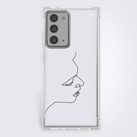 Graphic Valentine Phone Case For Samsung S20 Plus S20 Ultra S20 Unique Design Protective Case Shockproof Clear Back Cover Instagram Style