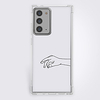 Graphic Valentine Phone Case For Samsung S20 Plus S20 Ultra S20 Unique Design Protective Case Shockproof Clear Back Cover Instagram Style