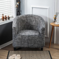 Gray Club Chair Slipcover Stretch Armchair CoverSofa Cover Furniture Protector for Living Room Arm Chair Cover Couch Covers