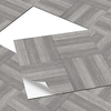 Gray Wood Grain Color Matching Style Thickened Matte Floor Stickers Bathroom Non-slip Floor Renovation Stickers Kitchen Plus Sticky Oil-proof Floor Stickers miniinthebox