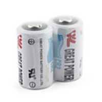 Great Power CR2 Lithium Battery-White (2-Pack)