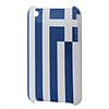 Greece Flag Hard Protection Back Case for Apple iPhone 3G/3GS