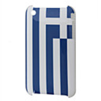 Greece Flag Hard Protection Back Case for Apple iPhone 3G/3GS