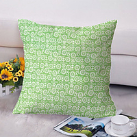 Green Geometric Double Side Cushion Cover 1PC Soft Decorative Square Throw Pillow Cover Cushion Case Pillowcase for Sofa Bedroom Livingroom Outdoor Superior Quality Machine Washable Outdoor Cushion for Sofa Couch Bed Chair miniinthebox