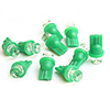 Green LED Bulb (10 pcs Set, 12V)
