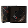 Green Light Red Heart Steel Butane Lighter Black