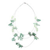 Green Rubble Crystal Necklace