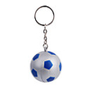 Green Silver Ball Keychain with Soft Plastic Material