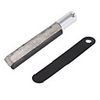 green Survival Tools Flint,  Whistle,  Ruler with Long Chain