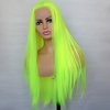 Green Synthetic Lace Front Wig Silky Straight Heat Resistant Fiber Natural Hairline Cosplay For Women miniinthebox