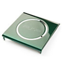 Green UMD Door Cover Part with Steel Ring for PSP 3000