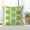 Green Yellow Double Side Cushion Cover 1PC Soft Decorative Square Throw Pillow Cover Cushion Case Pillowcase for Sofa Bedroom Livingroom Outdoor Superior Quality Machine Washable Outdoor Cushion for Sofa Couch Bed Chair miniinthebox