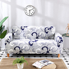 Grey Luxury Print Dustproof All-powerful Slipcovers Stretch Sofa Cover Super Soft Fabric Couch Cover with One Free Boster Case(Chair/Love Seat/3 Seats/4 Seats) miniinthebox