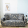 Grey Stripes Print Dustproof All-powerful Slipcovers Stretch Sofa Cover Super Soft Fabric Couch Cover With One Free Boster Case(Chair/Love Seat/3 Seats/4 Seats) miniinthebox