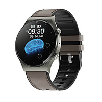 GT16 Smartwatch for Android iOS Bluetooth 1.28 inch Screen Size IP68 Waterproof Level Waterproof Touch Screen Heart Rate Monitor Blood Pressure Measurement Sports ECGPPG Timer Stopwatch Pedometer miniinthebox