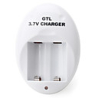 GTL AC123A / 16340 3.7V Fast Smart Charger For Li-ion Battery (White)