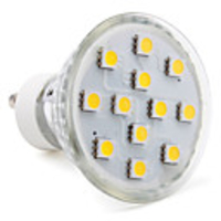 GU10 12-5050 SMD 2-2.5W 100-150LM 2800-3300K Warm White Light LED Spot Bulb (220-240V)