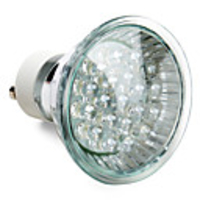 GU10 20-LED 100LM 1-1.2W 6000-6500K White Spot Bulbs (220-240V)