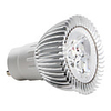GU10 3 1W 270LM 6000-6500K White Light Bulb (85-265V)