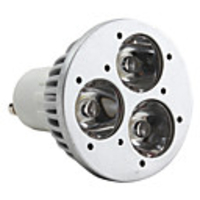 GU10 3 1W 6000K 270LM Natural White Light Spot Bulb (85-265V,  3W)