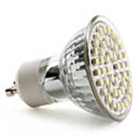 GU10 3528 SMD 48-LED White 120-150LM Light Bulb (230V,  2.5-3W)