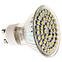 GU10 3W 48x3528 SMD 270-300LM 6000-6500K Natural White Light LED Spot Bulb (220V)