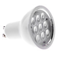 GU10 3W 9x2835 SMD 240-270LM 3000-3500K Warm White Light LED Spot Bulb (85-265V)