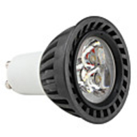 GU10 3x1W 270-300LM 3000-3500K Warm White Light LED Spot Bulb (85-265V)