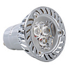 GU10 3x1W 3-LED 270Lm Warm White Light Bulb 85-265V