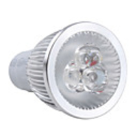 GU10 3x2W 3-LED 450Lm 3000K Warm White Light Bulb 90-265V