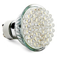 GU10 48-LED 240LM 2-2.5W 2800-3500K Warm White Spot Bulbs (220-240V)