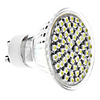 GU10 4W 60x3528 SMD 300-350LM 6000-6500K Natural White Light LED Spot Bulb (110-240V)