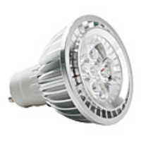 GU10 5 1W 5-LED 450LM 6000-6500K White Light Bulb (85-265V)