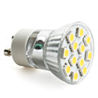 GU10 5050 SMD 12-LED Warm White 120-140LM Light Bulb (230V,  1.5-2W)