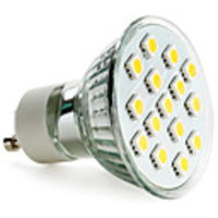 GU10 5050 SMD 15-LED Warm White 150-200LM Light Bulb (230V,  2-2.5W)