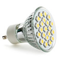 GU10 5050 SMD 21-LED Warm White 200-220LM Light Bulb (230V,  3-3.5W)