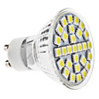 GU10 5W 29x5050 SMD 400-450LM 6000-6500K Natural White Light LED Spot Bulb (110-240V)
