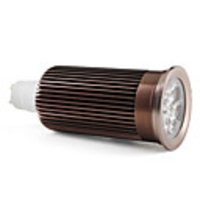 GU10 5W 450-500LM 6000-6500K Natural White Light Coffee Cover Spot Lamp LED Bulb (85-265V)