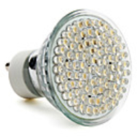 GU10 80-LED 400LM 3-3.5W 2800-3500K Warm White Spot Bulbs (220-240V)