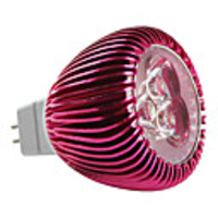 GU5.3 3 1W 3-LED 270LM 6000-6500K White Light Bulb (12-18V)