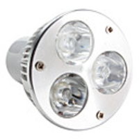 GU5.3 3 1W 6000K 270LM Natural White Light Spot Bulb (85-265V,  3W)