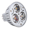 GU5.3 3x1W 3-LED 270Lm Warm White Light Bulb 12V