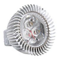 GU5.3 3x1W 3-LED 270Lm Warm White Light Bulb 12V