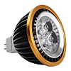 GU5.3 4 1W 4-LED 360LM 6000-6500K White Light Bulb (12-18V)