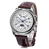 guanqin gq20022 male auto mechanical watch moon phase calendar 24 hours system men bangle wristwatch