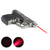Gun Shaped 2 in 1 50mW Red Star Laser Pointer