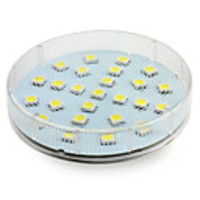 GX53 25-5050 SMD 3.5W 300LM 6000-6500K Natural White Light LED Spot Bulb (220-240V)
