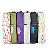Gym Bag / Yoga Bag / Carry-on Bag - Yoga,  Pilates Yoga Canvas leather Flower print,  Purple,  Red